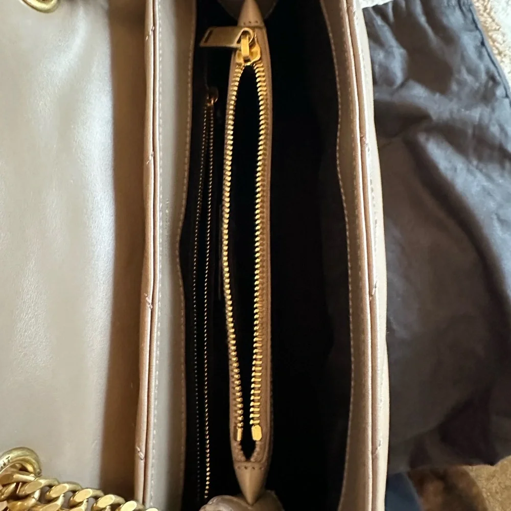 Yves Saint Laurent Tan LouLou Quilted Bag - Picture 7 of 16
